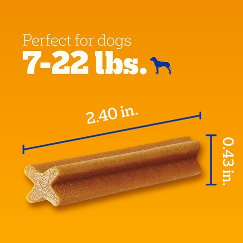 Pedigree DENTASTIX Toy/Small Dog Dental Treats Original Flavor Dental Bones, 1.68 lb. Value Pack (108 Treats) (Pack of 2) in Saudi Arabia
