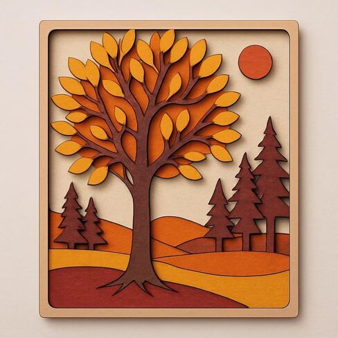 8 صفائح من الخشب الرقائقي الملون الملون مسبقًا ، 12x12x1/8 بوصة (3 مم) ، 8 ألوان خشب باسك مختلط ، مثالي لقطع الليزر ، النقش ، الحرف اليدوية ، الحلي ، النماذج المصنوعة (8 ألوان مختلطة) in Kuwait