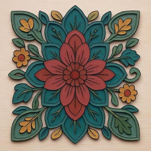 8 Pack Pre-Painted Colored Plywood Sheets,12x12x1/8 Inch (3mm), 8 Colors Mixed Basswood,Ideal for Laser Cutting, Engraving, DIY Crafts, Ornaments, Models Making (8 Colors Mixed) in Saudi Arabia