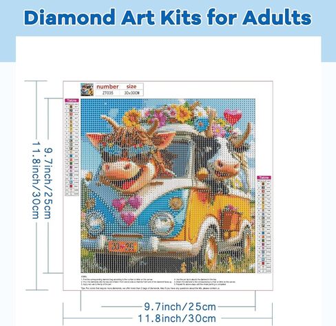 Tostog Dog Diamond Paints Kits للبالغين ، DIY 5D Animal Diamond Art Kits للبالغين ، اللوحات الماس الكلب اللطيفة للمبتدئين ، اللوحات الماس الكاملة مجموعة الجدار الفنية 12 * 16 بوصة. in Kuwait