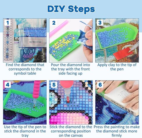 TOSTOG Dog Diamond Paintings Kits for Adults, DIY 5D Animal Diamond Art Kits for Adults, Cute Dog Diamond Paintings for Beginner, Full Drill Diamond Paintings Kit Wall Art Decoration 12 * 16 Inch. in Saudi Arabia