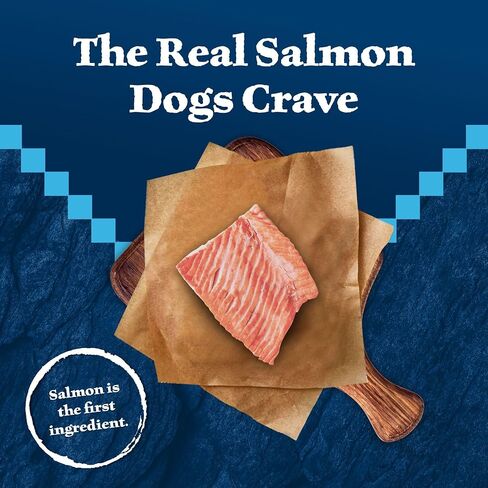 Blue Buffalo Wilderness Trail Treats High Protein Grain Free Crunchy Dog Treats Biscuits, Salmon Recipe 10-oz Bag (Pack of 2) in Saudi Arabia