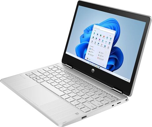 HP - Pavilion x360 2-in-1 11.6inch Touch-Screen Laptop - Intel Pentium Silver - 4GB Memory - 128GB SSD - Natural Silver 11-11.99 inches in Saudi Arabia