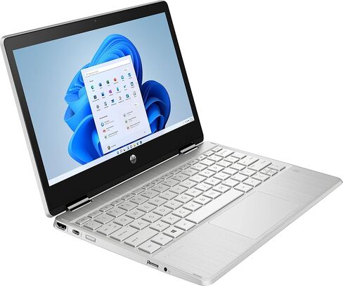HP - Pavilion x360 2-in-1 11.6inch Touch-Screen Laptop - Intel Pentium Silver - 4GB Memory - 128GB SSD - Natural Silver 11-11.99 inches in Saudi Arabia