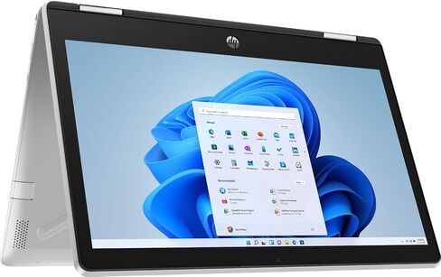 HP - Pavilion x360 2-in-1 11.6inch Touch-Screen Laptop - Intel Pentium Silver - 4GB Memory - 128GB SSD - Natural Silver 11-11.99 inches in Saudi Arabia