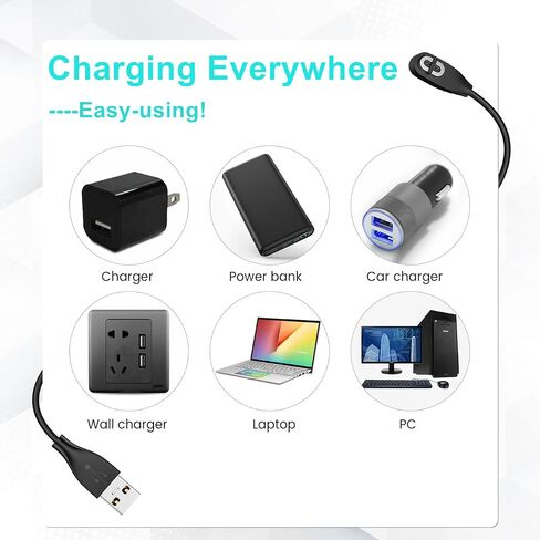 Weishan 2 -Pack شحن كابل لما بعد شوكز Aeropex AS800 ، Shokz OpenRun Pro ، OpenRun ، OpenRun Mini ، Opencomm Headute Headpoons - USB و USB C إلى حبال الشاحن المغناطيسي ، 3.3 قدم in Kuwait
