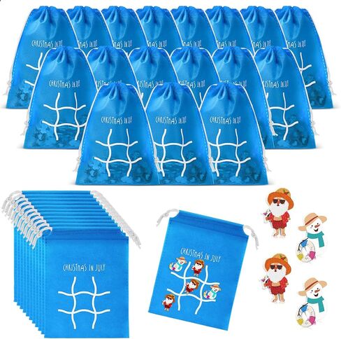 Sotiff 24 Sets Smore Tic Tac Toe Games with Drawstring Bags Marshmallow Party Favors for Summer VBS Goodie Bags Stuffers Classroom Exchange Gifts Carnival Prizes Birthday Favors in Saudi Arabia