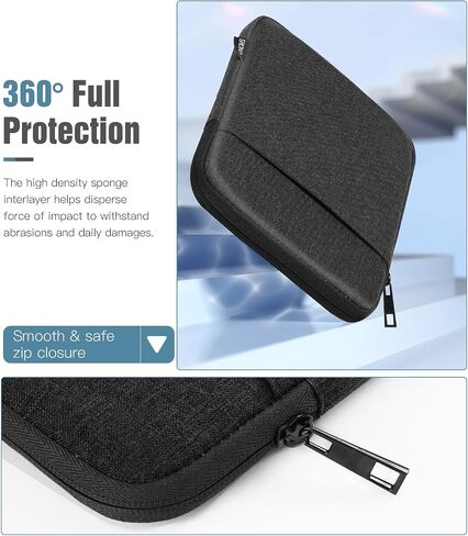 TiMOVO 6-7 Inch Sleeve Case for All-New Kindle Paperwhite and Kindle Colorsoft Signature Edition, Kindle E-Reader/Kindle Oasis Protective Sleeve Cover Pouch Bag Carrying Case, Gray Forest in Kuwait
