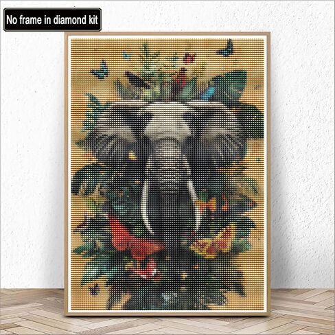 Kaliosy 5D Diamond Art Kits for Adults Red Bird by Number Kits, Diamond Painting Art Animal DIY Full Drill Crystal Craft Cross Stitch Embroidery Decoration (12x16 inch) 30x40 cm in Saudi Arabia