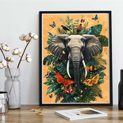 Kaliosy 5D Diamond Art Kits for Adults Red Bird by Number Kits, Diamond Painting Art Animal DIY Full Drill Crystal Craft Cross Stitch Embroidery Decoration (12x16 inch) 30x40 cm in Saudi Arabia