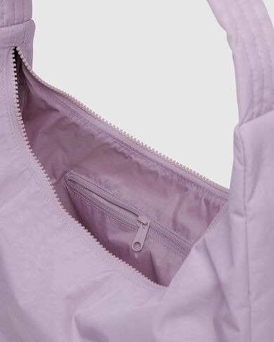 BAGGU Nylon Shoulder Bag - Chocolate Plum in Kuwait