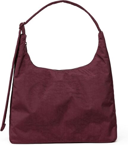 BAGGU Nylon Shoulder Bag - Chocolate Plum in Kuwait