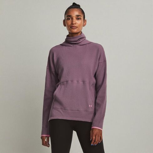 Under Armour Women's Waffle Funnel Hoodie in Kuwait