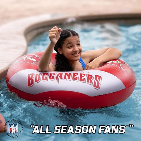 BigMouth Buffalo Bills 36" Inflatable Pool Floats Officially Licensed NFL Fan Gear Merchandise Inner Tube for Adults and Teens in Saudi Arabia