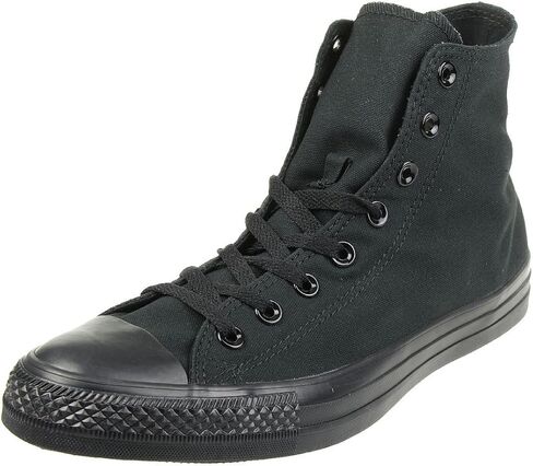 Converse Chuck Taylor All Star Canvas High Top Sneaker (9.5 Women/7.5 Men, Black Monochrome) in Saudi Arabia
