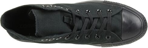 Converse Chuck Taylor All Star Canvas High Top Sneaker (9.5 Women/7.5 Men, Black Monochrome) in Saudi Arabia