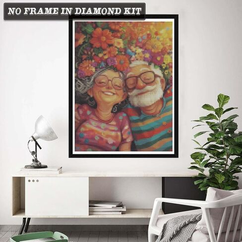 Wergund Diamond Art Hummingbird, Diamond Art Kits for Adults Flower Bird, Diamond Painting Full Drill Crystal Rhinestone Embroidery Cross Stitch Arts Craft Canvas Wall Decor Gift 12x16Inch/30x40 cm-9 in Saudi Arabia