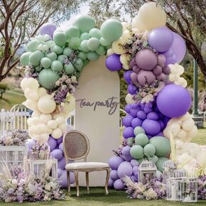 Balloon Garland Arch Kit Yellow Blush White Sand Brown Balloons Double Stuffed Mustard Yellow Different Sizes For Neutral Baby Shower Wedding Birthday Fall Party Decorations in Kuwait