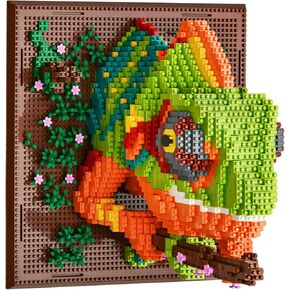 BNG Wall Art Art Building مجموعات للبالغين ، ديكور جدار أو طاولة عرض طاولة ، ألعاب لبناء الحيوانات ، الهدايا الإبداعية للبنين المراهقين 14+، غير متوافقة مع (2688 PCS) in Kuwait