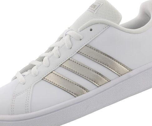 حذاء Adidas Grand Court Base للسيدات (FTWWHT/Plamet/FTWWHT، Numeric_7) in Kuwait