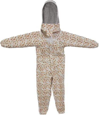 FOREST BEEKEEPING SUPPLY- Kids Full Body Bee Suit. Cotton twill soft to Children’s skin tuff to bee Stings with Veil in Kuwait