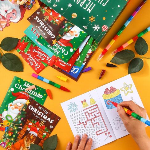 BenLouis 48Pcs Valentines Day Mini Coloring Books Kids Valentine School Party Favors Activity Books Bulk for Kids Valentine's Day Goodie Bag Gift Stuffer Classroom Exchange Gift Supplies in Saudi Arabia