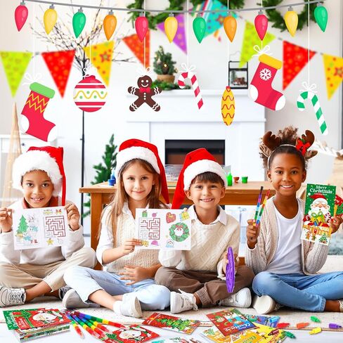 BenLouis 48Pcs Valentines Day Mini Coloring Books Kids Valentine School Party Favors Activity Books Bulk for Kids Valentine's Day Goodie Bag Gift Stuffer Classroom Exchange Gift Supplies in Saudi Arabia