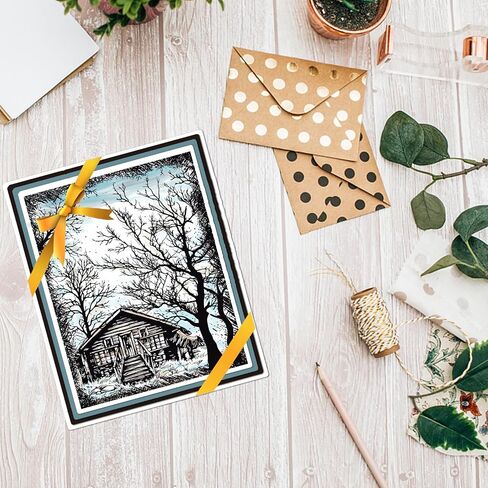 Globbleland Mountains Trees Cling Rubbers Stamp Landscape Eva Cling Mount Mount Stamps Lake Forest Candery Rubber Stamp in Saudi Arabia