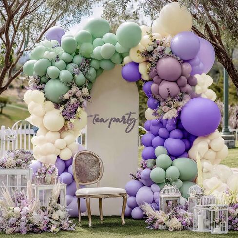 Balloon Garland Arch Kit Yellow Blush White Sand Brown Balloons Double Stuffed Mustard Yellow Different Sizes For Neutral Baby Shower Wedding Birthday Fall Party Decorations in Kuwait