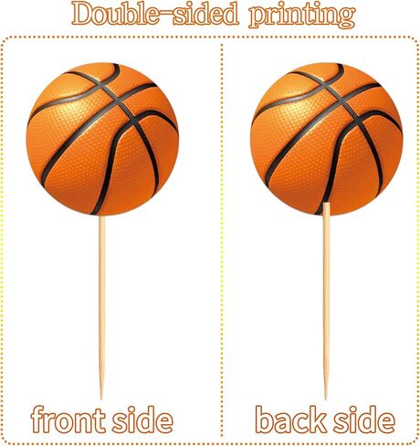 Ercadio 24 Pack Double Sided Tennis Cupcake Toppers Sports Ball Cupcake Picks Tennis Theme Birthday Cake Decorations for Baby Shower Kids Birthday Party Cake Decorations Supplies in Kuwait