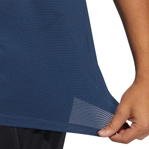 تيشيرت Primeblue للرجال من أديداس بتصميم 2 Move 3-Stripes in Kuwait