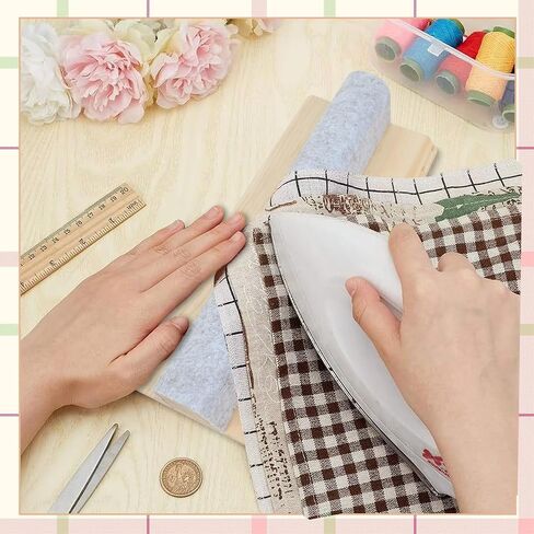 Wooden Wool Pressing Bar with Clapper, Beechwood Tailors Clappers with Scale Hard Wood Professional Sewing Tool for Flattening Fabrics and Point Pressing Sewing, Quilting, Ironing in Kuwait