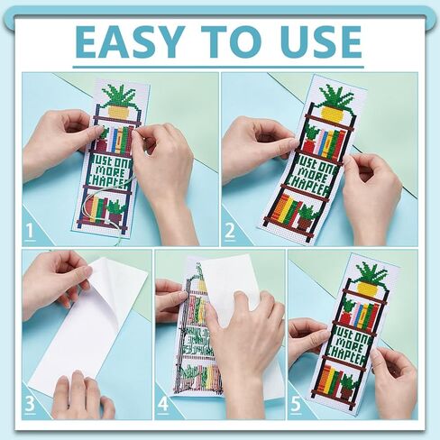 ACRNIGHEET 6PCS Cross Stitch Stitch Kit for Beginner Cartoon Animals مختومة مقاطع غرزة المبتدئين للبالغين DIY تطريز مرجعية مجموعات Crossstitch مجموعات البالغة مع تعليمات هدية حرفة اليد 11CT in Kuwait