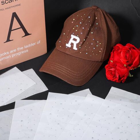 6 Sheets Glitter Rhinestone Hotfix Decals 2mm & 3.5mm Flat Round Transfers Patches Hot Melt Sparkle Iron on Crystal Clear Crystal Rhinestone Decals for Women Men Clothing Embellishment Nail Art in Kuwait