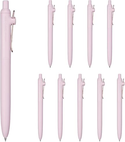 三菱鉛筆 UNIBALL ZENTO MODEL SWANDBALL PEN ، حبر أسود قائم على الماء ، حبر أسود قائم على الماء ، مع تقليل الاحتكاك ، سحابة ، حزمة 10 (UBNZSC38.23) in Kuwait