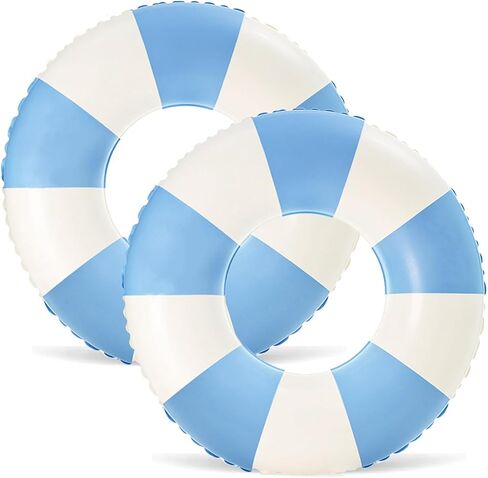2 PCS Inflatable Pool Floats for Swimming Pool Party Lake Beach Adults - Floaties Pool Tubes Swim Rings Tubes Floaties for Beach Pool Party Decorations in Saudi Arabia