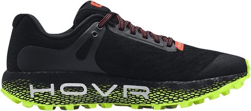 Under Armour HOVR Machina Off Road Trail Running Shoe - Men's Black/Black/High-Vis Yellow, 12.5 in Saudi Arabia