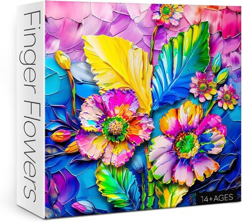 Purple Rose Art Puzzles for Adults 1000 Pieces, Beautiful Flower Plant Jigsaw Puzzles, Impossible Challenging Gradient Aesthetic Floral Puzzle in Saudi Arabia