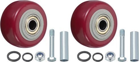 Meccanixity Push Cart Wheels استبدال العجلات النايلون المتداول مع تجويف لشاحنات منصة الأثاث شاحنات التسوق in Saudi Arabia