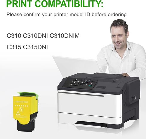 Remanufactured Toner Cartridge Replacement Ink Compatible for Xerox C310 C310DNI C310DNIM C315 C315DNI Printer 006R04356 006R04357 006R04358 006R04359-4Packs in Saudi Arabia
