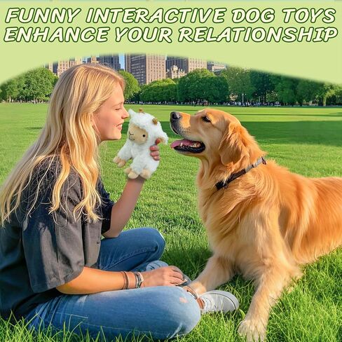 3Pack Squeaky Stuffed Dog Toys- Indoor&Outdoor Playing Toys for Large to Small, Durable Plush Toys to Keep Them Busy- Animal Shape Crinkle Toy in Saudi Arabia