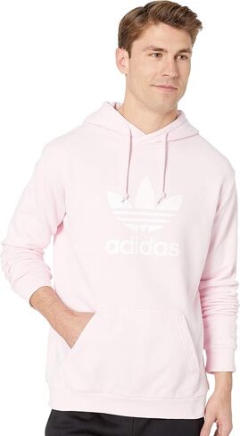 adidas Originals Men's Adicolor Classics Trefoil Hoodie, Gold/White, X-Small in Saudi Arabia