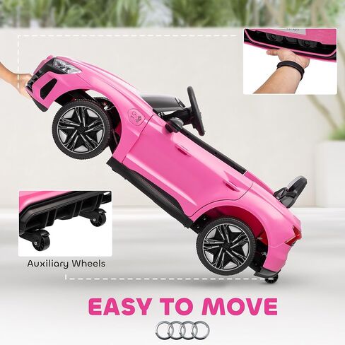 Aosom Kids Ride On Car ، 12V مرخصة من Audi RS E-Tron GT 3.1 ميل في الساعة للسيارات الكهربائية للأطفال ، لعبة ركوب للأولاد والبنات مع التحكم عن بعد ، 4 عجلات مع تعليق ، قرن ، الموسيقى ، الأضواء in Kuwait