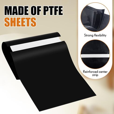 10 Pcs 27.5 x 11 Inch PTFE Release Sheets Non Stick Toaster Release Sheets PTFE Toaster Liner Compatible with Antunes Roundup VCT-2, VCTM-2 Toaster, for Bread, Buns in Saudi Arabia