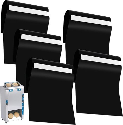 10 Pcs 27.5 x 11 Inch PTFE Release Sheets Non Stick Toaster Release Sheets PTFE Toaster Liner Compatible with Antunes Roundup VCT-2, VCTM-2 Toaster, for Bread, Buns in Saudi Arabia