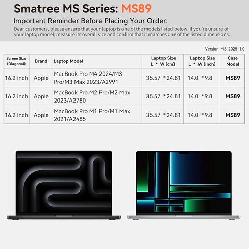 Smatree MS63 Hard EVA Protective Sleeve with Stand Compatible for 13.3 inch Apple MacBook Air 2009/2010/2011/2012/2013/2014/2015/2017/A1466/A1369/A1304, for 13.3 inch Apple MacBook Pro 2012/A1278 in Saudi Arabia