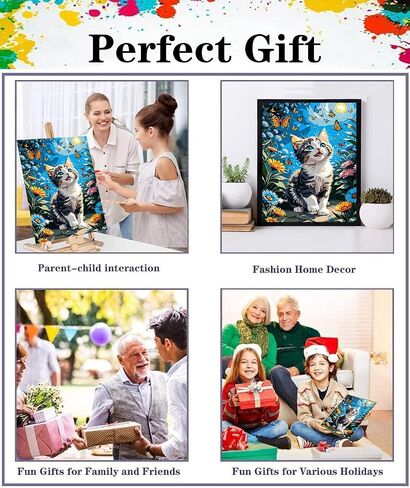 Zythron Flowers Paint by Numbers Kit for Adults - Flowers Vase in a Window Paint by Number on Canvas, Without Frame DIY Acrylic Canvas Painting for Adults Beginners Art Crafts (16x16 Inch) in Saudi Arabia