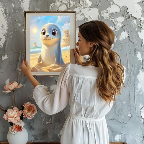 GHHKUD Cat Diamond Painting Kits for Adults, DIY 5D Tree Diamond Painting, Full Drill Flowers Diamond Art Kits Art Pictures Perfect for Relaxation and Home Wall Decor 30x40cm in Saudi Arabia