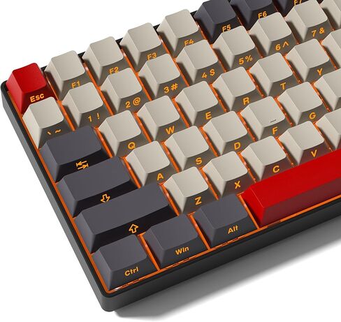 تألق من خلال Keycaps 60 65 75 100 ٪ ، Keycaps Cherry 136 Keys PBT PBT تسامي مفاتيح مفاتيح مفاتيح مخصصة تم تعيينها للوحة المفاتيح الميكانيكية 61/64/75/84/87/104/108 تخطيط مع مجتذب المفاتيح (نمط الخشب) in Saudi Arabia