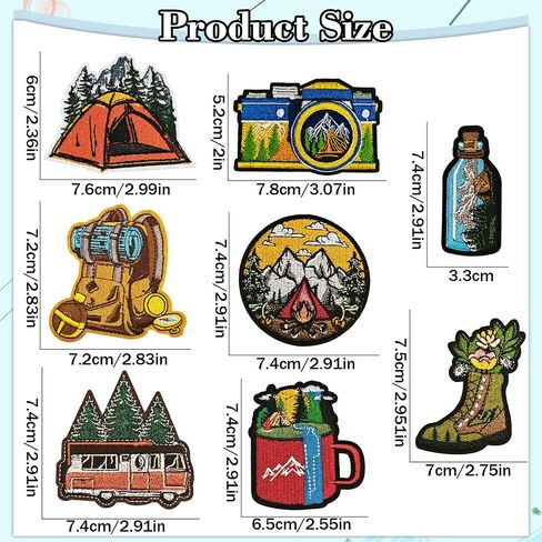 15 Pieces Rainbow Color Iron on Patches, Cute Pride Embroidered Repair Decoractive Patches Kit for Clothing Backpack Jackets Hats Jeans Shirt DIY Craft Decorations in Saudi Arabia